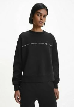 Calvin Klein Jeans RELAXED - Sweatshirt - Ck Black