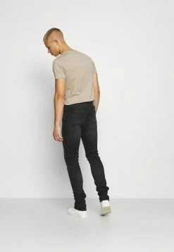 Calvin Klein Jeans SKINNY - Jean Slim - Denim Black -Calvin Klein Elegant Magasin b6ed4361ad824c21ac324d63bb2ce0f8