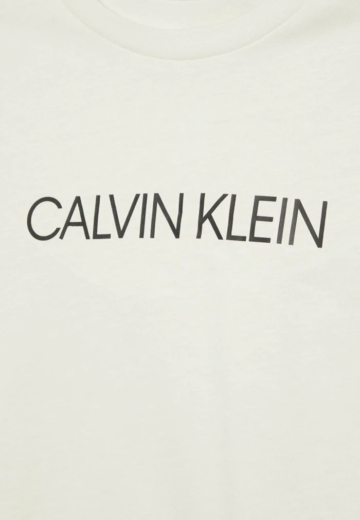 Calvin Klein Jeans INSTITUTIONAL TEE UNISEX - T-shirt à Manches Longues - Ivory 3 Calvin Klein Jeans INSTITUTIONAL TEE UNISEX - T-shirt à Manches Longues - Ivory – Image 3