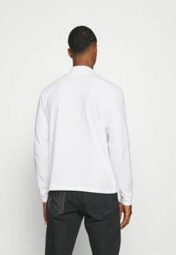 Calvin Klein Jeans MICRO BRANDING HIGH NECK TEE - T-shirt à Manches Longues - Bright White -Calvin Klein Elegant Magasin b827f6f273ec47b99057f8cad932d35d