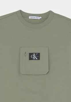 Calvin Klein Jeans MIX MEDIA - Sweatshirt - Forest Khaki 5 Calvin Klein Jeans MIX MEDIA - Sweatshirt - Forest Khaki -Calvin Klein Elegant Magasin b8cbe0c3f39042f18565af02243e23cd