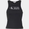 Calvin Klein Jeans URBAN LOGO TANK - Débardeur - Black