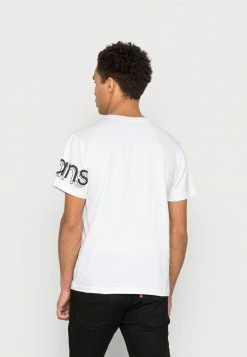 Calvin Klein Jeans VERTICAL BOLD INSTIT TEE - T-shirt Imprimé - Bright White -Calvin Klein Elegant Magasin b8f4dc9ef741457d9ba9c448298432c2