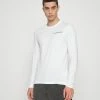 Calvin Klein Jeans ESSENTIAL BACK TEE - T-shirt à Manches Longues - Bright White