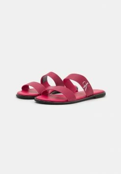Calvin Klein Jeans FLAT TWO STRAPS - Mules - Cerise 8 Calvin Klein Jeans FLAT TWO STRAPS - Mules - Cerise -Calvin Klein Elegant Magasin ba16e7d009e747e39131901c08a13826
