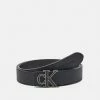 Calvin Klein Jeans MONO HARDWARE OUTLINE BELT - Ceinture - Black