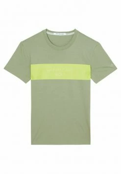 Calvin Klein Jeans BOXY LOGO - T-shirt Imprimé - Faded Olive -Calvin Klein Elegant Magasin baa99f28b17849379cd393f73446af5b