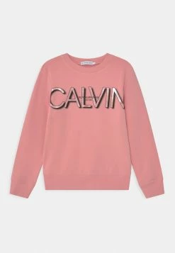 Calvin Klein Jeans LOGO - Sweatshirt - Soft Berry