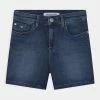 Calvin Klein Jeans BERMUDA - Short En Jean - Mid Blue