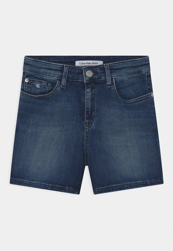 Calvin Klein Jeans BERMUDA - Short En Jean - Mid Blue 1 Calvin Klein Jeans BERMUDA - Short En Jean - Mid Blue