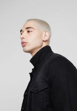 Calvin Klein Jeans BADGE TURN UP SLEEVE - T-shirt Basique - Black -Calvin Klein Elegant Magasin bc16050aa8ba4f45b0a2899e08522798