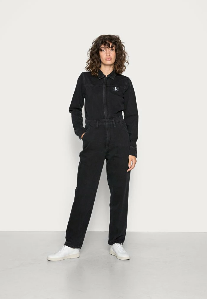 Calvin Klein Jeans COVERALL - Combinaison - Denim Black 1 Calvin Klein Jeans COVERALL - Combinaison - Denim Black