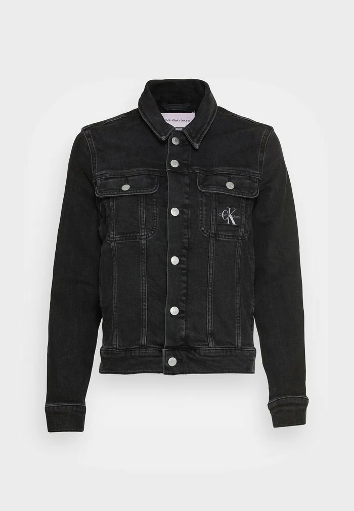 Calvin Klein Jeans REGULAR DENIM JACKET - Veste En Jean - Denim Black 4 Calvin Klein Jeans REGULAR DENIM JACKET - Veste En Jean - Denim Black – Image 4