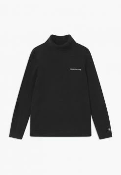 Calvin Klein Jeans ROLL NECK - Pullover - Black