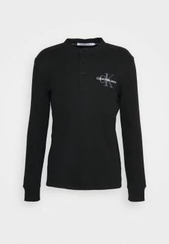Calvin Klein Jeans SLUB TEE - T-shirt à Manches Longues - Black 10 Calvin Klein Jeans SLUB TEE - T-shirt à Manches Longues - Black -Calvin Klein Elegant Magasin bdb96f0f883f4fe1bad3fbb8355e1454