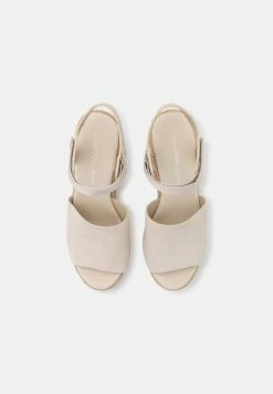 Calvin Klein Jeans WEDGE ANKLE CLIP - Sandales à Plateforme - Eggshell 11 Calvin Klein Jeans WEDGE ANKLE CLIP - Sandales à Plateforme - Eggshell -Calvin Klein Elegant Magasin bdbf0f4b711e47139402e04a63055fc8
