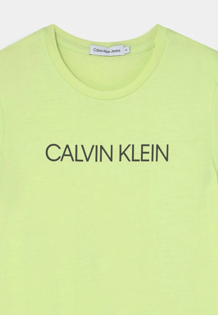 Calvin Klein Jeans INST LOGO - Robe En Jersey - Light Aloe 3 Calvin Klein Jeans INST LOGO - Robe En Jersey - Light Aloe – Image 3