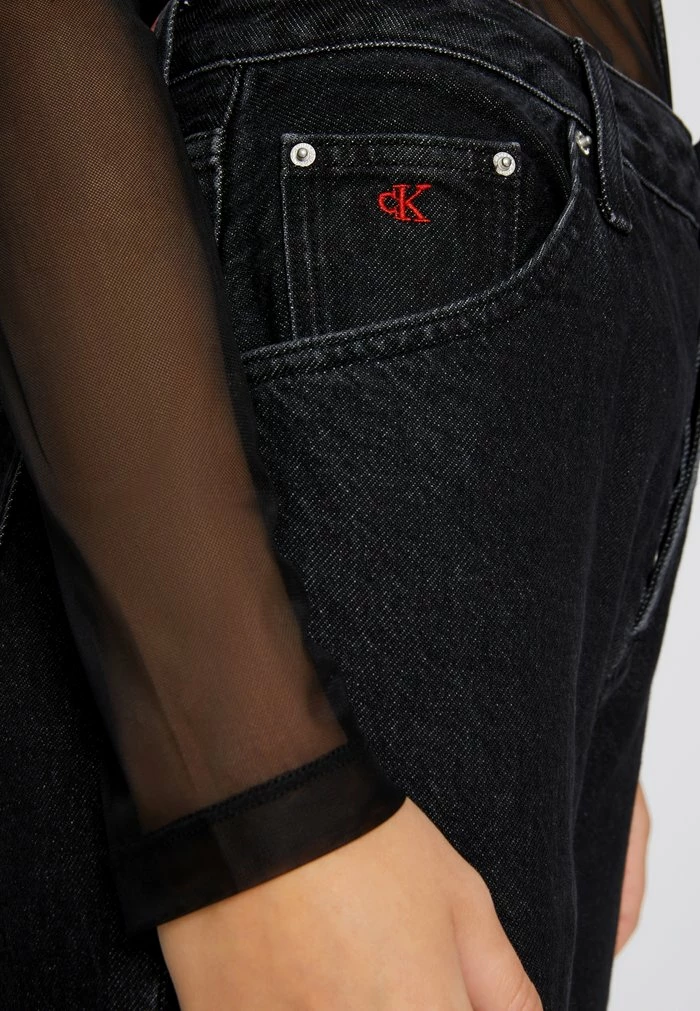 Calvin Klein Jeans FASHION BAGGY - Jean Boyfriend - Denim Black 5 Calvin Klein Jeans FASHION BAGGY - Jean Boyfriend - Denim Black – Image 5