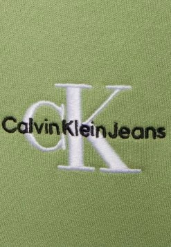 Calvin Klein Jeans MONOGRAM OFF PLACED HOODIE - Sweatshirt - Flourishing Green 5 Calvin Klein Jeans MONOGRAM OFF PLACED HOODIE - Sweatshirt - Flourishing Green -Calvin Klein Elegant Magasin c016cab2eb434db59d0df39bd2a4be9f