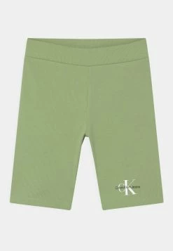 Calvin Klein Jeans MONOGRAM CYCLE - Short - Flourishing Green