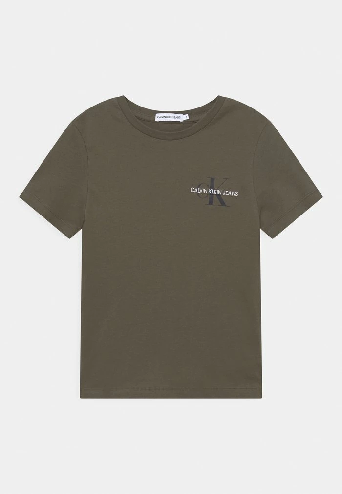 Calvin Klein Jeans CHEST MONOGRAM UNISEX - T-shirt Imprimé - Grape Leaf 1 Calvin Klein Jeans CHEST MONOGRAM UNISEX - T-shirt Imprimé - Grape Leaf