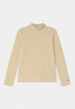 Calvin Klein Jeans IRREGULAR - T-shirt à Manches Longues - Muslin