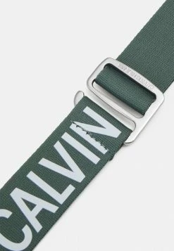 Calvin Klein Jeans SLIDER TAPE BELT - Ceinture - Green -Calvin Klein Elegant Magasin c1661a052317413693c517ac59b16dcf