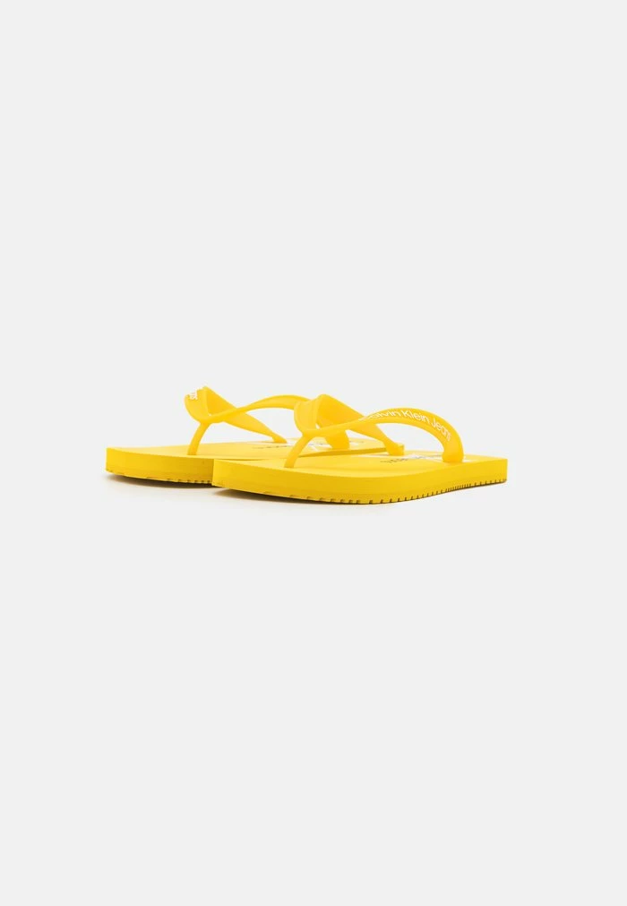 Calvin Klein Jeans BEACH MONOGRAM - Tongs - Super Lemon 4 Calvin Klein Jeans BEACH MONOGRAM - Tongs - Super Lemon – Image 4