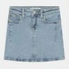 Calvin Klein Jeans ALINE SKIRT - Minijupe - Washed Salt Pepper
