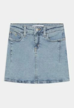 Calvin Klein Jeans ALINE SKIRT - Minijupe - Washed Salt Pepper