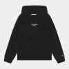 Calvin Klein Jeans STACKED LOGO RELAXED HOODIE UNISEX - Sweat à Capuche - Black