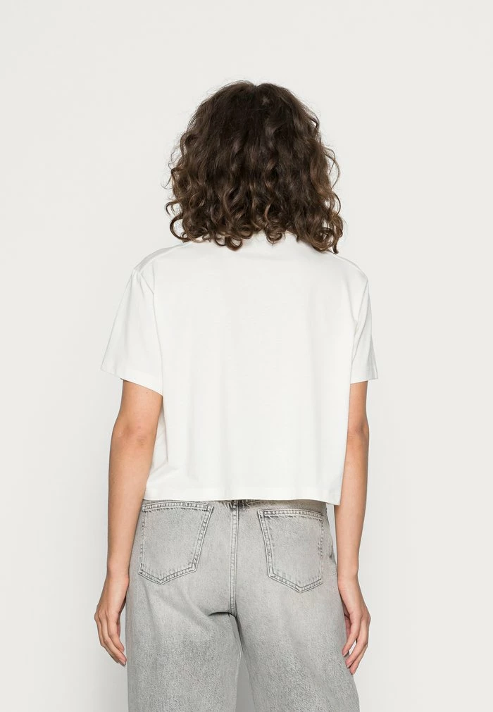 Calvin Klein Jeans REPEAT LOGO TEE - T-shirt Basique - Tofu 3 Calvin Klein Jeans REPEAT LOGO TEE - T-shirt Basique - Tofu – Image 3