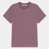 Calvin Klein Jeans INTARSIA LOGO UNISEX - T-shirt Imprimé - Dusky Orchid