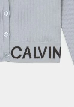 Calvin Klein Jeans CROPPED - Gilet - Arctic Ice -Calvin Klein Elegant Magasin c430ccd6b4164d8e9650b8f0d78a2c5e