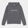 Calvin Klein Jeans INSTITUTIONAL LOGO - Sweat à Capuche - Asphalt Grey