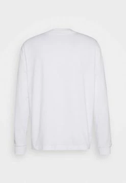 Calvin Klein Jeans NEW PALM PRINT UNISEX - T-shirt à Manches Longues - White -Calvin Klein Elegant Magasin c5ab4e0f558742b4b2954d6c36bc25ba