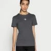 Calvin Klein Jeans MICRO MONOGRAM - T-shirt Basique - Gray Pinstripe