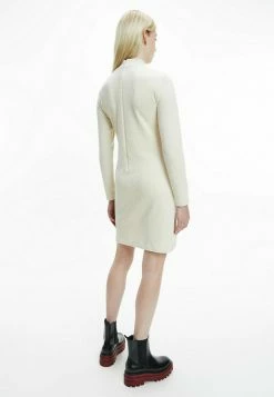 Calvin Klein Jeans Robe Fourreau - Muslin -Calvin Klein Elegant Magasin c710d3cb520948e38881a091243c69bd