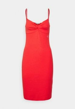 Calvin Klein Jeans STRAPPY TWISTED DRESS - Robe De Jour - Strawberry Field
