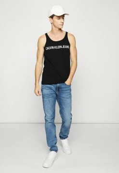 Calvin Klein Jeans Débardeur - Schwarz -Calvin Klein Elegant Magasin c8da2074a39a40bcb94987e1e3033406