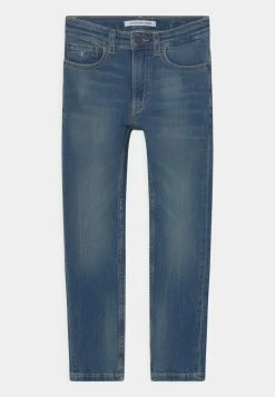 Calvin Klein Jeans TAPERED OIL - Jean Slim - Blue Stretch