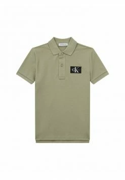 Calvin Klein Jeans BADGE - Polo - Forest Khaki