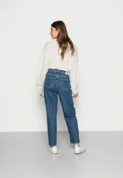 Calvin Klein Jeans BAGGY JEAN - Jean Boyfriend - Blue -Calvin Klein Elegant Magasin c9a19cd192c7434da358bc2ecbd723cf