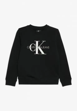 Calvin Klein Jeans MONOGRAM LOGO - Sweatshirt - Black Beauty