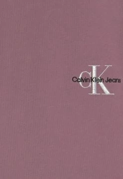 Calvin Klein Jeans MONOGRAM OFF PLACED HOODIE - Robe De Jour - Dusky Orchid -Calvin Klein Elegant Magasin ca17c531a9cd4f038ba39ae1d7ca4c38