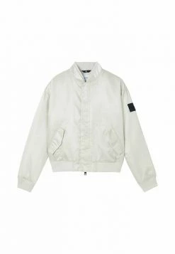 Calvin Klein Jeans Blouson Bomber - Eggshell 9 Calvin Klein Jeans Blouson Bomber - Eggshell -Calvin Klein Elegant Magasin ca979745ef40482393f76c54b33c64e0