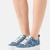 Calvin Klein Jeans FLATFORM - Baskets Basses - Denim Blue