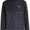 Calvin Klein Jeans TECHNICAL POP OVER - Veste Coupe-vent - Ck Black