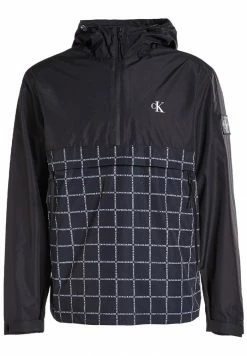Calvin Klein Jeans TECHNICAL POP OVER - Veste Coupe-vent - Ck Black