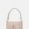Calvin Klein Jeans SCULPTED MONO SHOULDER POUCH - Sac à Main - Pale Conch Shell